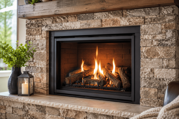 Gas Fireplace In Home